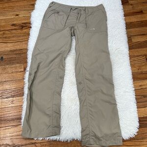 The North Face Women's Straight Leg Pants in Khaki Tan